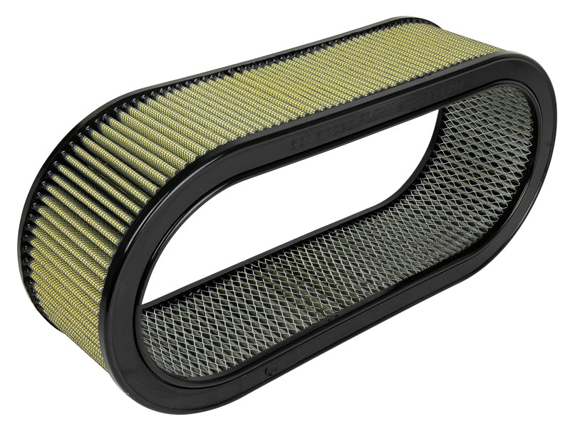 aFe MagnumFLOW Air Filters Round Racing PG7 A/F PG7 Oval Filter (18.13 x 7.25 x 6.0 w/EM) - Mammoth Racing -