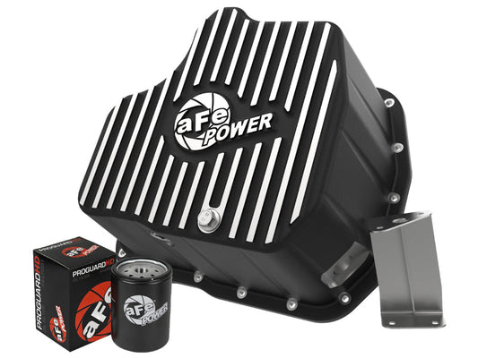 aFe Pro Series Deep Engine Oil Pan 11-16 GM Duramax V8-6.6L (td) - Mammoth Racing -