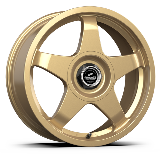 fifteen52 Chicane 18x8.5 5x100/5x114.3 35mm ET 73.1mm Center Bore Gloss Gold Wheel - Mammoth Racing -