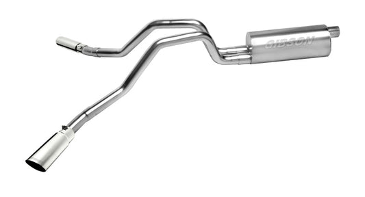 Gibson 97-99 Dodge Dakota Base 3.9l 2.5in Cat-Back Dual Extreme Exhaust - Stainless - Mammoth Racing -