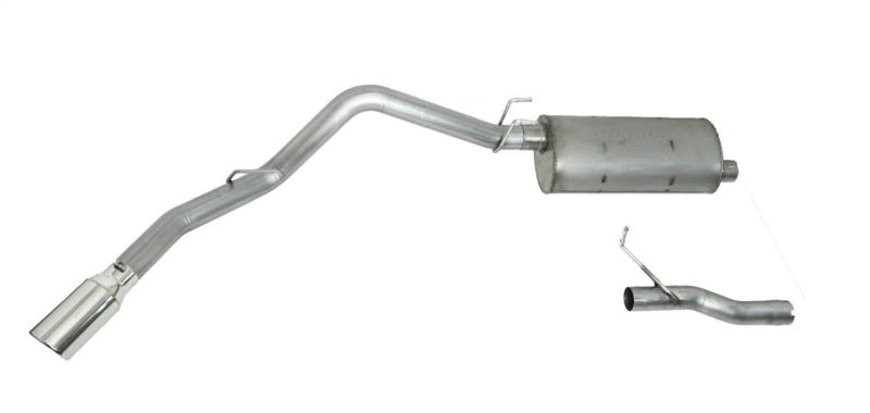 Gibson 19-20 Ford F250/f350 Super Duty 6.2l 3in/3.5in Cat-Back Single Exhaust - Stainless - Mammoth Racing -