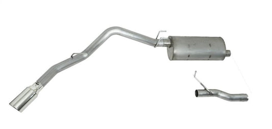 Gibson 19-20 Ford F250/f350 Super Duty 6.2l 3in/3.5in Cat-Back Single Exhaust - Stainless - Mammoth Racing -