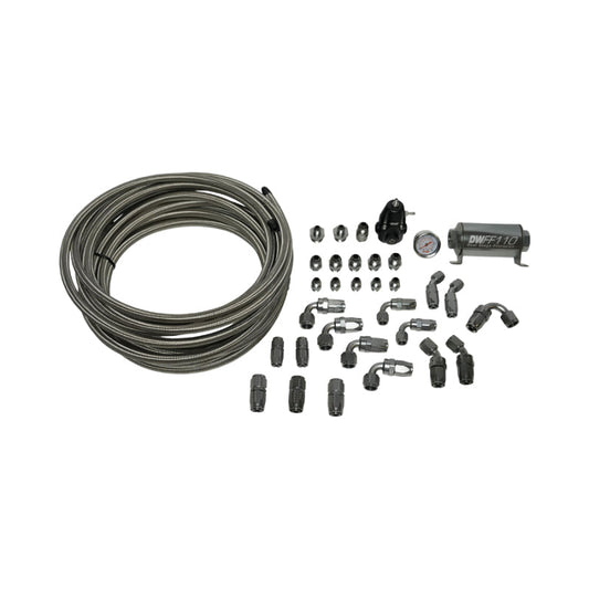 Deatschwerks 12-16 FR-S/12-20 BRZ/17-20 86 X2 Series Pump Module PTFE Plumbing Kit - Mammoth Racing -