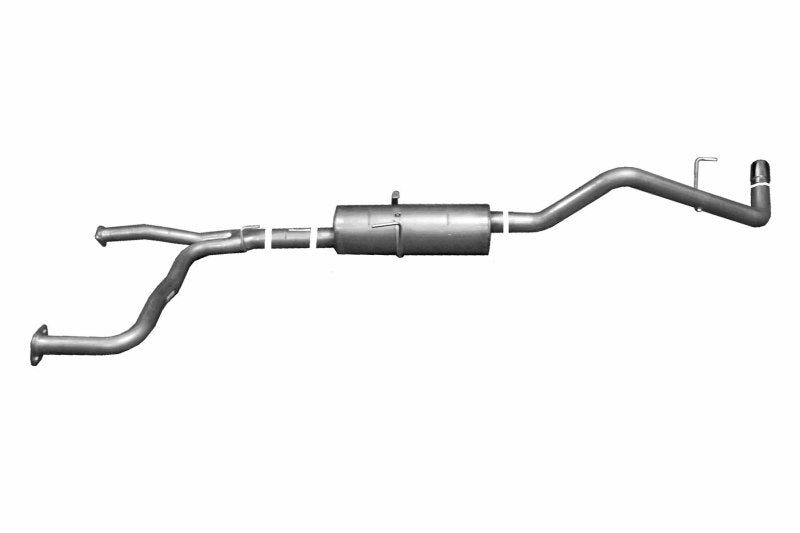 Gibson 05-10 Nissan Frontier LE 4.0l 3in Cat-Back Single Exhaust - Stainless - Mammoth Racing -