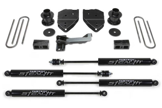 Fabtech 17-21 Ford F250/f350 4WD 4in Budget Sys w/Stealth - Mammoth Racing -
