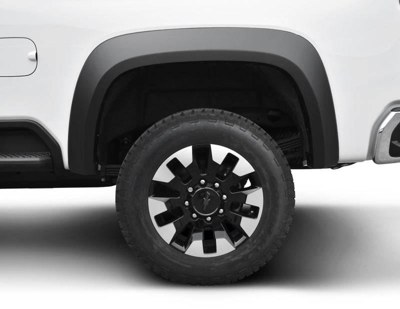 Bushwacker 2020 Chevrolet Silverado 2500/3500 Extend-A-Fender Style Flares 4pc - Black - Mammoth Racing -