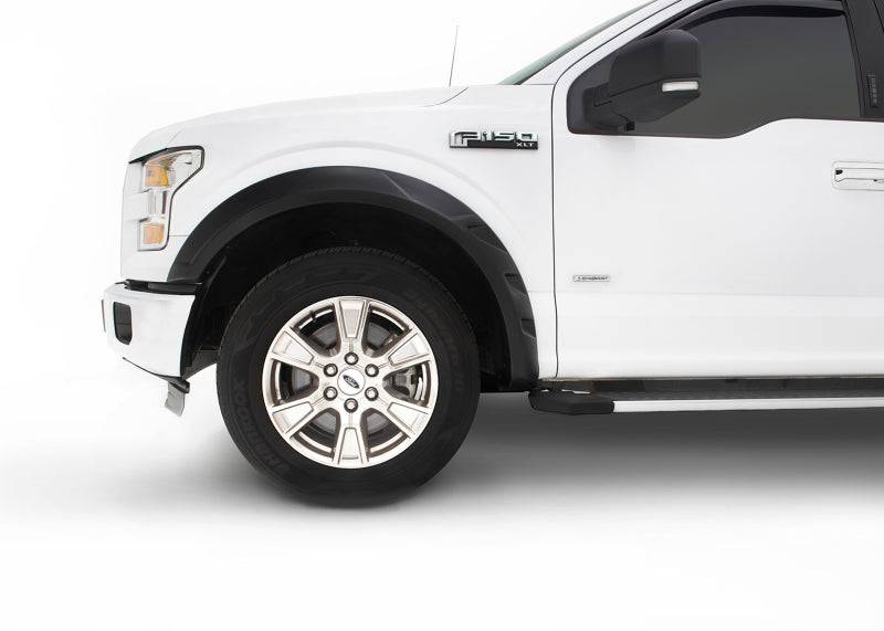 Bushwacker 15-17 Ford F-150 DRT Style Flares 4pc - Black - Mammoth Racing -