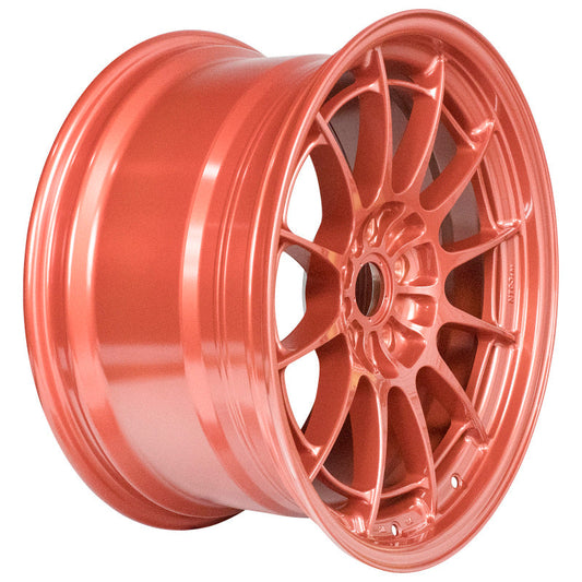 Enkei NT03+M 18x9.5 5x114.3 40mm Offset 72.6mm Bore Orange Wheel - Mammoth Racing -