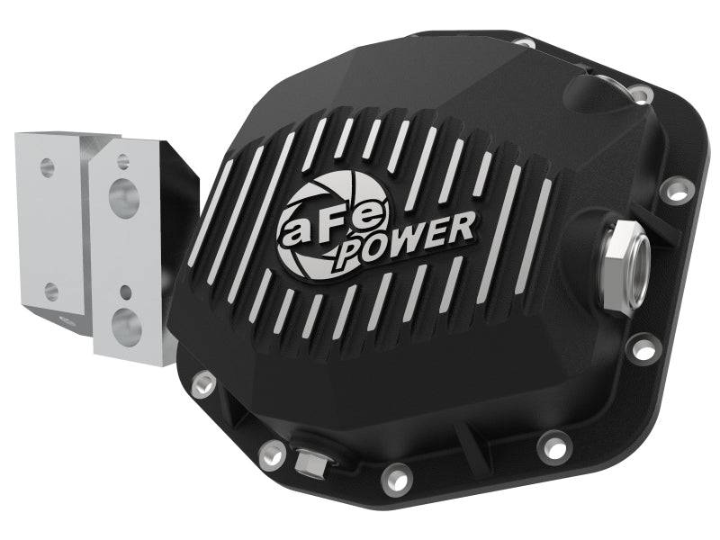 aFe Street Series Rear Differential Cover Black w/Machined Fins 20+ Jeep Gladiator JT (Dana M220) - My Store