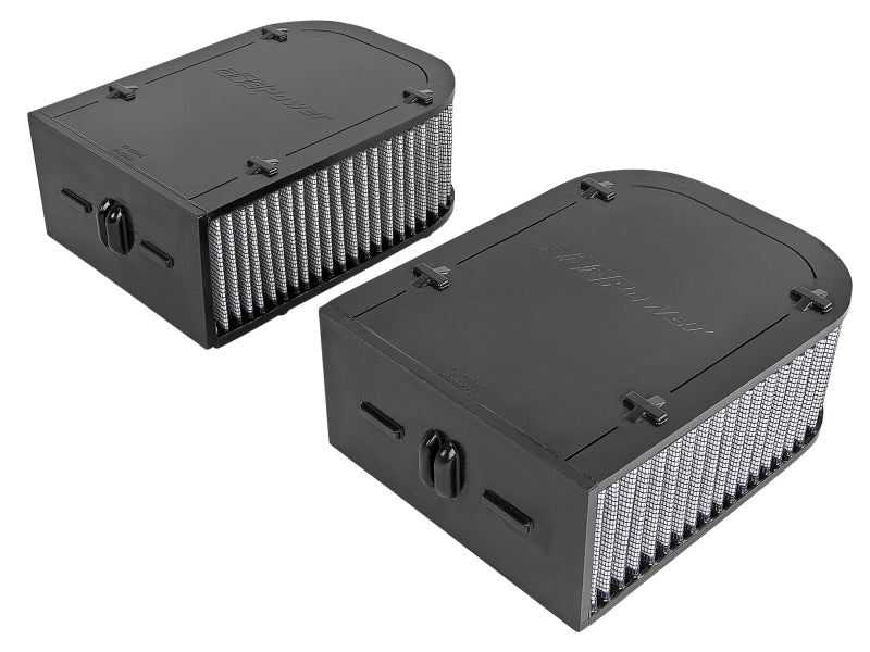 aFe MagnumFLOW Pro DRY S OE Replacement Filter 15-18 Porsche Macan S/GTS V6-3.0L (tt) - Mammoth Racing -