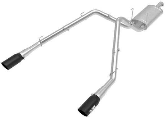 aFe Apollo GT 3in 409SS Cat-Back Exhaust System w/Black Tip 09-18 Dodge/Ram 1500 V8-5.7L - Mammoth Racing -