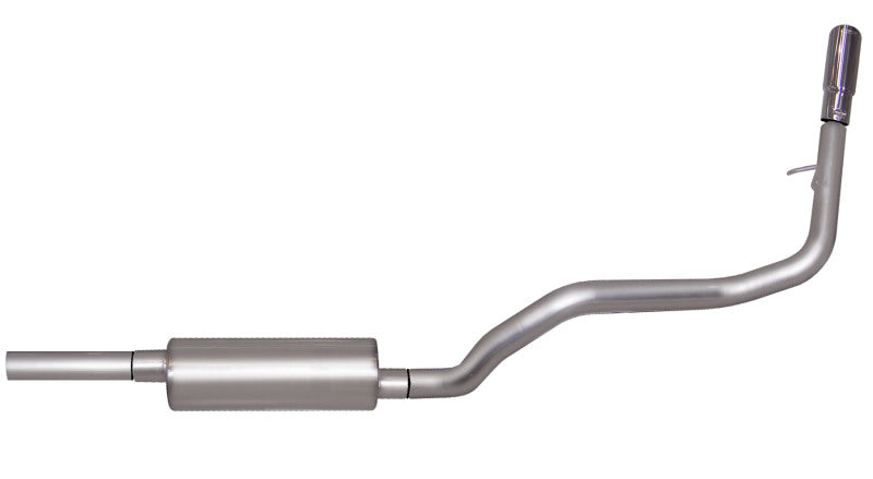 Gibson 01-04 Toyota Tacoma Pre Runner 3.4l 2.5in Cat-Back Single Exhaust - Stainless - Mammoth Racing -