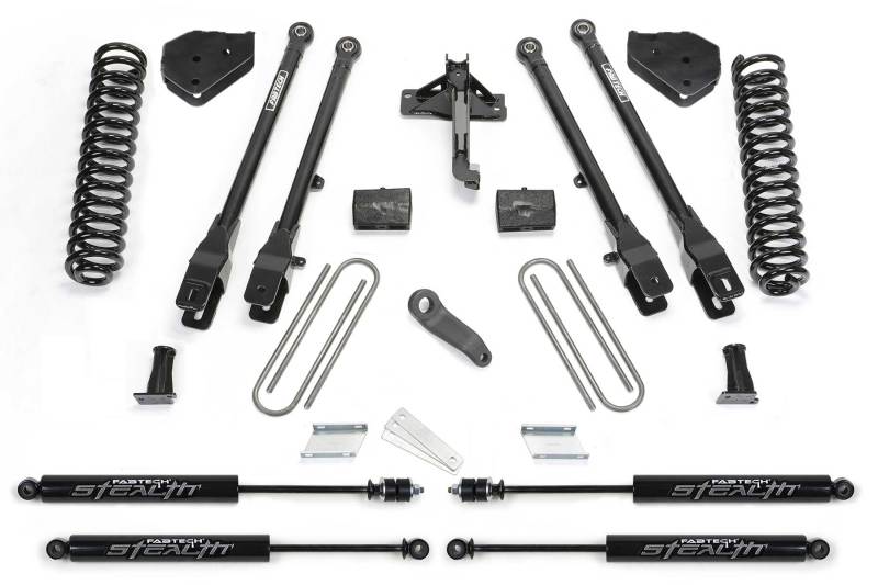 Fabtech 17-21 Ford F250/f350 4WD Diesel 6in 4Link Sys w/Coils & Stealth - My Store
