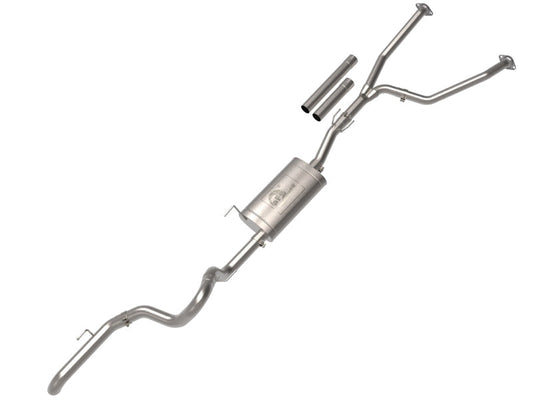 aFe 2022 Toyota Tundra V6-3.5L (tt) Apollo GT Series Hi-Tuck 2.5in to 3in 409 SS Cat-Back Exhaust - Mammoth Racing -