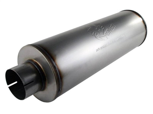 aFe MACHForce XP Exhausts Mufflers SS-409 EXH Muffler 4 ID In/Out 8 Dia - My Store