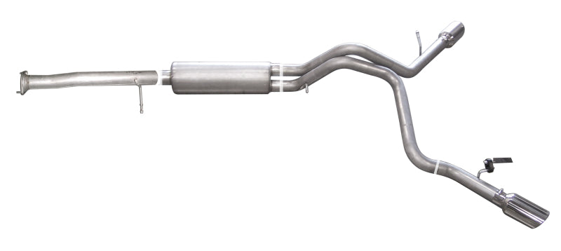Gibson 07-10 Cadillac Escalade ESV Base 6.2l 2.5in Cat-Back Dual Extreme Exhaust - Stainless - Mammoth Racing -