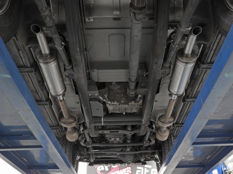 aFe 02-08 Mercedes-Benz G500 L6-3.0L (tt) Vulcan Series 2.5in 304 SS  Cat-Back Exhaust System - Mammoth Racing -