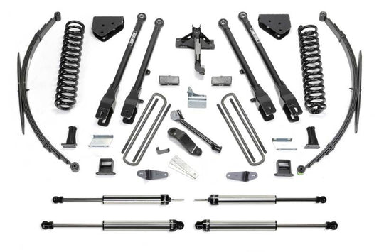 Fabtech 11-16 Ford F250 4WD 10in 4Link Sys w/Coils & Dlss Shks - Mammoth Racing -