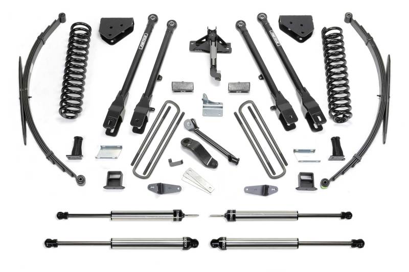 Fabtech 11-16 Ford F350 4WD 10in 4Link Sys w/Coils & Dlss Shks - Mammoth Racing -