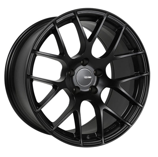 Enkei Raijin 18x8 40mm Offset 5x114.3 Bolt Pattern 72.6 Bore Diamter Matte Black Wheel - My Store
