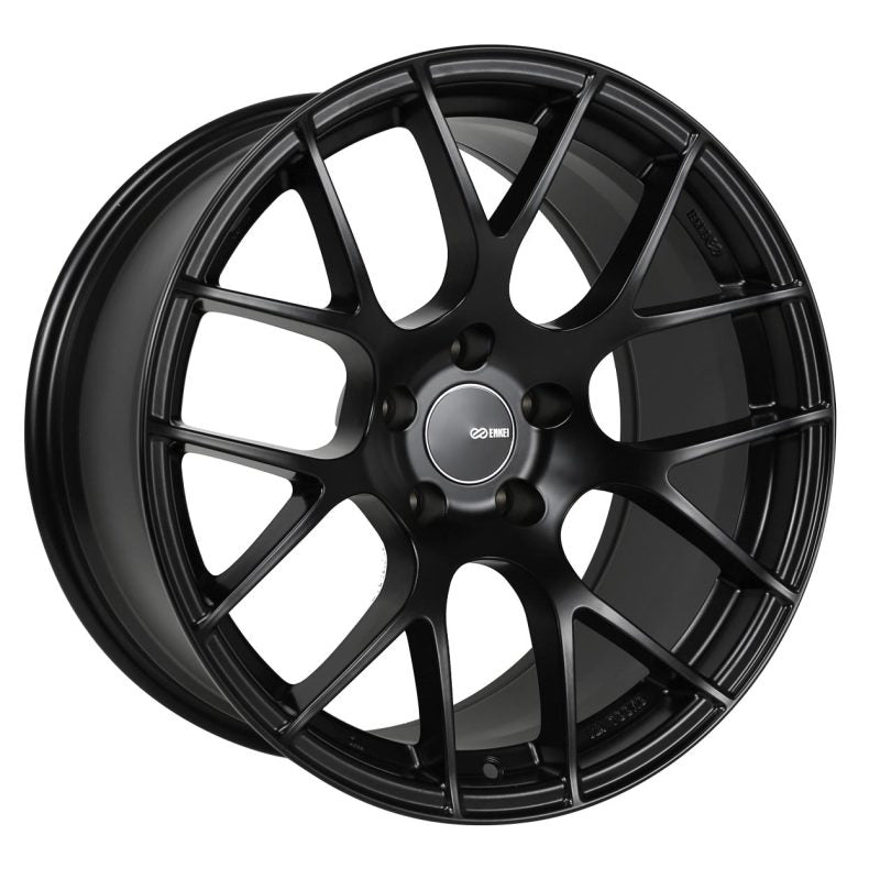 Enkei Raijin 18x9.5 15mm Offset 5x114.3 Bolt Pattern 72.6 Bore Diameter Matte Black Wheel - My Store