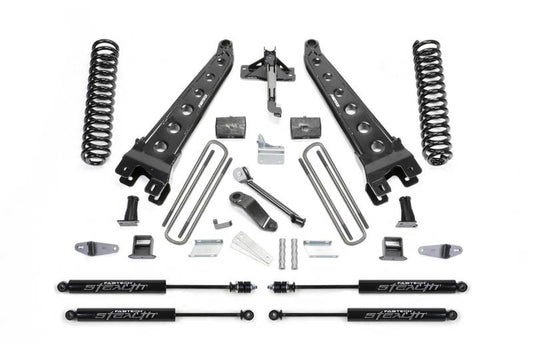 Fabtech 08-10Ford F450/550 4WD 6in Rad Arm Sys w/Coils & Stealth - Mammoth Racing -