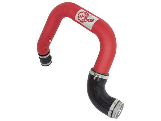 aFe BladeRunner 2.5in Red IC Tube Hot Side w/ Coupling & Clamp Kit 2016 GM Colorado/Canyon 2.8L - Mammoth Racing -