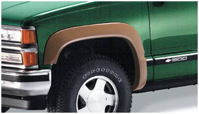 Bushwacker 88-99 Chevy C1500 Extend-A-Fender Style Flares 2pc - Black - Mammoth Racing -