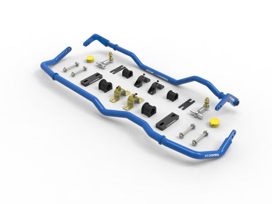 aFe 15-19 Volkswagen Golf R (MK7) L4-2.0L (t) CONTROL Series Sway Bar Set - Blue - Mammoth Racing -