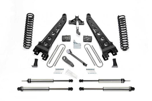 Fabtech 11-13 Ford F450/550 4WD 10 Lug 6in Rad Arm Sys w/Coils & Dlss Shks - Mammoth Racing -
