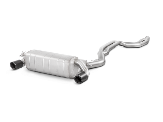 Akrapovic 16-17 BMW M140i (F F21) Evolution Line Cat Back (SS) w/ Carbon Tips (Req. Link Pipe) - My Store