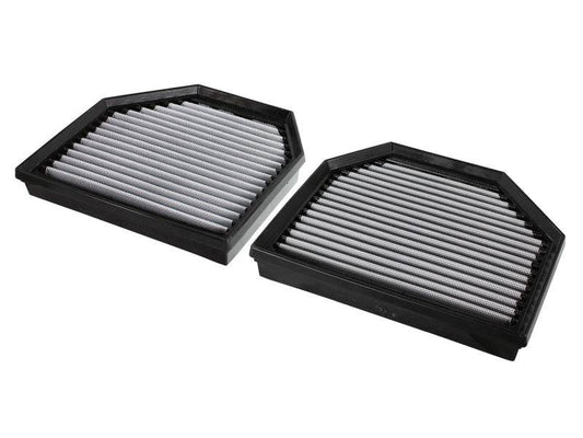 aFe MagnumFLOW OEM Replacement Air Filter PRO Dry S 2015 BMW M3/M4 (F80/F82) 3.0L S55 (tt) Qty. 2 - My Store