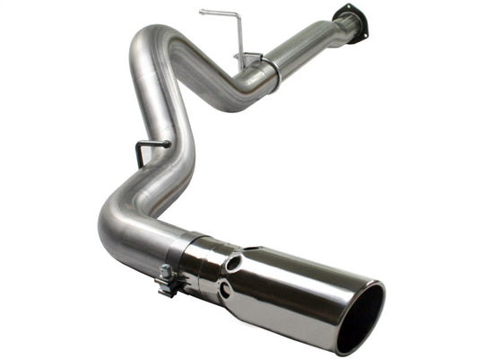 aFe MACHForce XP 4in DPF-Back SS Exhaust 5/07-10 GM Diesel Trucks V8-6.6L (td) LMM - Mammoth Racing -