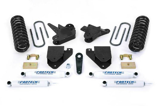 Fabtech 05-07 Ford F250 2WD V8 Gas 6in Basic Sys w/Perf Shks - My Store
