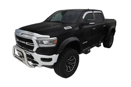Bushwacker 19-22 Ram 1500 (Excl. Rebel/TRX) 76.3 & 67.4in Bed DRT Style Flares 4pc  - Blk / Smooth - Mammoth Racing -