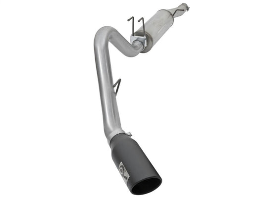 aFe MACHForce XP 4in Cat-Back SS-409 Exhaust w/ Black Tips 2017 Ford Super Duty F-250/F-350 V8-6.2L - Mammoth Racing -