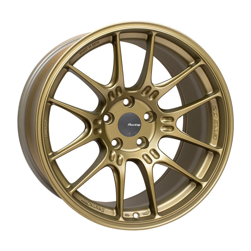 Enkei GTC02 18x10 5x112 32mm Offset 66.5mm Bore Titanium Gold Wheel - Mammoth Racing -