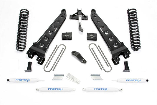 Fabtech 19-20 Ford F450/f550 4WD Diesel 6in Rad Arm Sys w/Coils & Perf Shks - My Store