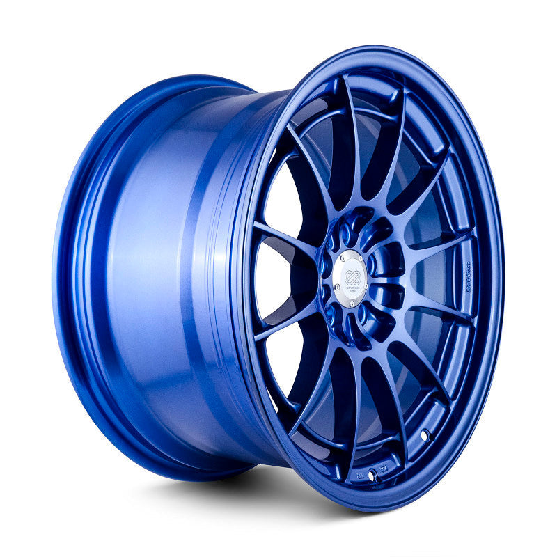 Enkei NT03+M 18x9.5 5x100 40mm Offset Victory Blue Wheel - Mammoth Racing -