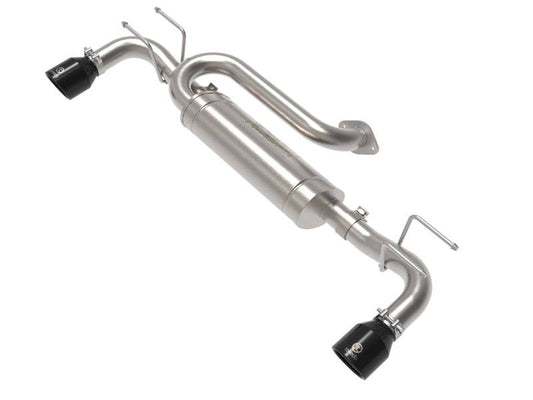 aFe 19-22 Mazda 3 L4 2.5L Takeda 3in to 2-1/2in 304 Stainless Steel Axle-Back Exhaust w/ Black Tip - My Store