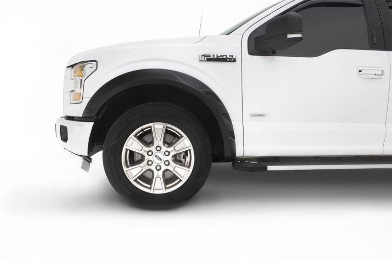 Bushwacker 15-17 Ford F-150 DRT Style Flares 4pc - Black - Mammoth Racing -