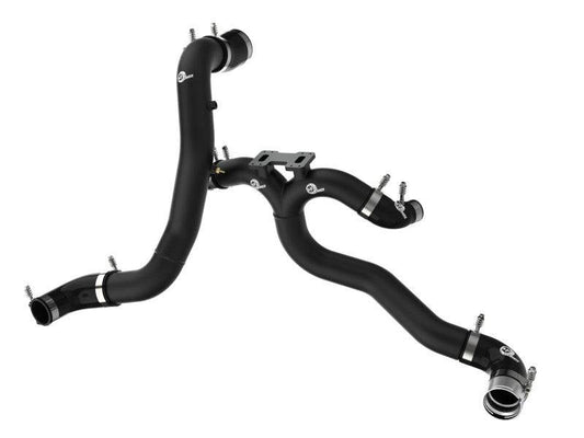 AFE 18-22 Kia Stinger V6-3.3L BladeRunner Alum Hot/Cold Charge Pipe Kit Black - My Store