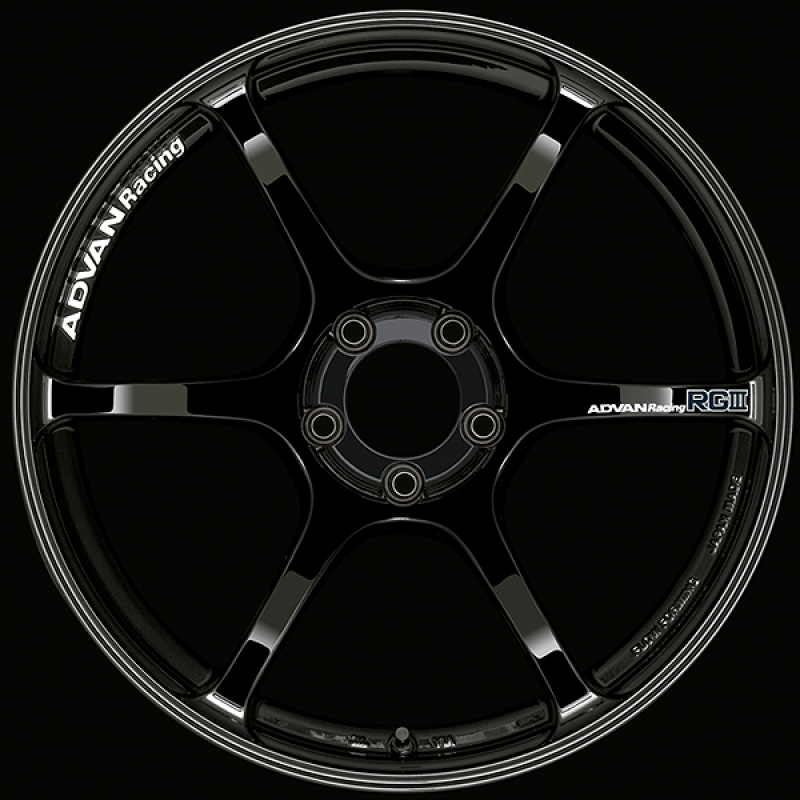 Advan RGIII 17x7.5 +48 5-114.3 Racing Gloss Black Wheel - My Store