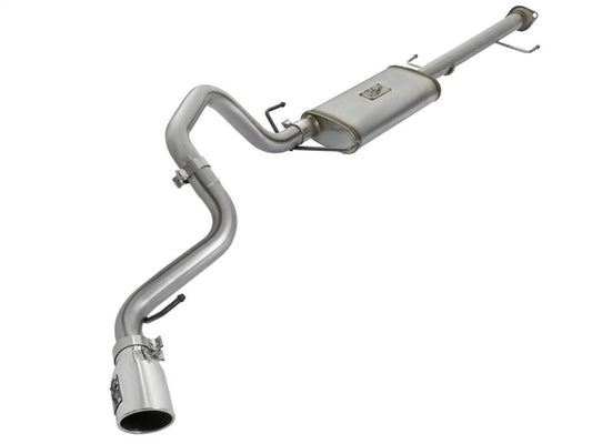 aFe MACH Force Xp 2.5in SS Cat-Back Single Side Exit Exhaust w/Polished Tips 07-14 Toyota FJ Cruiser - Mammoth Racing -