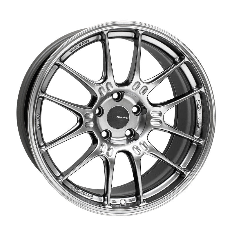 Enkei GTC02 18x9 5x112 25mm Offset 66.5mm Bore Hyper Silver Wheel - My Store