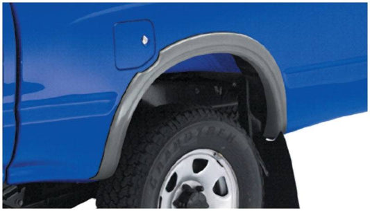 Bushwacker 95-04 Toyota Tacoma Fleetside Extend-A-Fender Style Flares 2pc w/ 4WD Only - Black - Mammoth Racing -