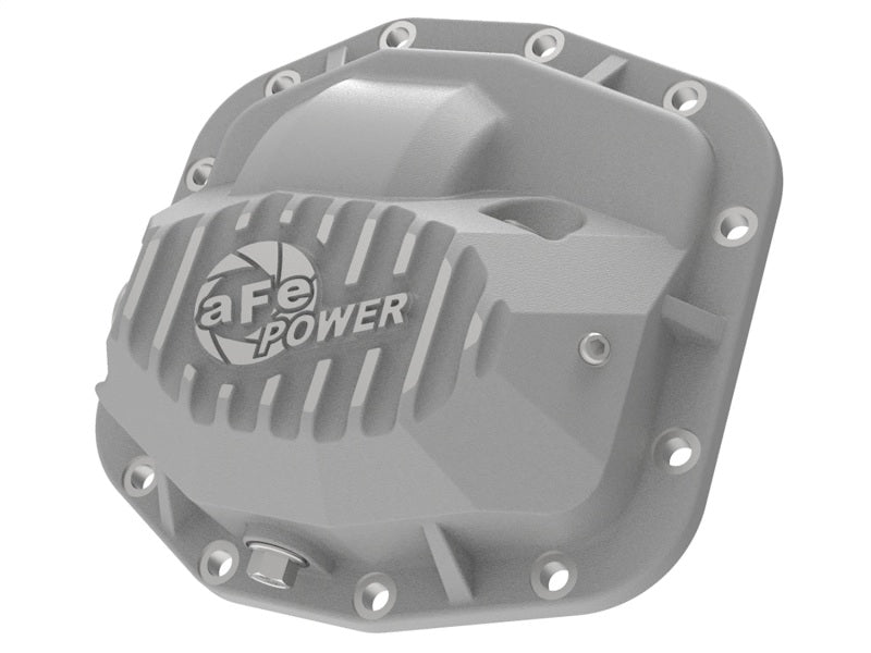 aFe Street Series Front Differential Cover Raw 2018+ Jeep Wrangler (JL) V6 3.6L (Dana M186) - Mammoth Racing -