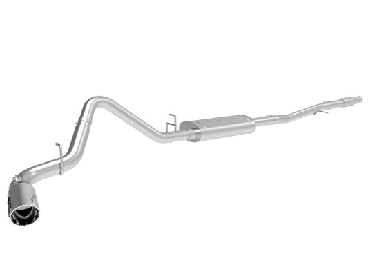 afe Apollo GT Series 2019 GM Silverado/Sierra 1500 4.3L/5.3L 409 SS CB Exhaust System w/Polished Tip - Mammoth Racing -