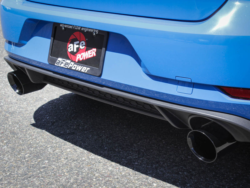 aFe MACHForce XP 3in-2.5in SS Exhaust Cat-Back 18-19 Volkswagen GTI (MK7.5) L4-2.0L (t) - Black - Mammoth Racing -