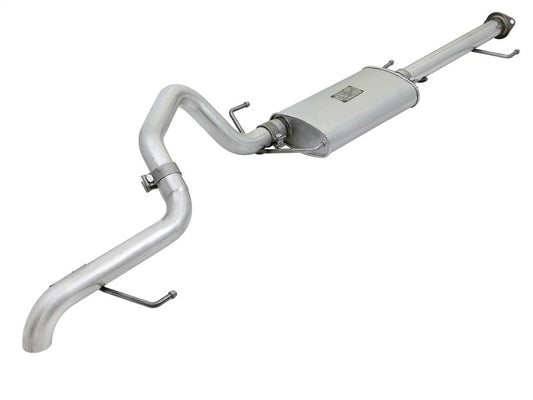 aFe Scorpion 2-1/2in Aluminized Steel Cat-Back Exhaust 07-17 Toyota FJ Cruiser V6 4.0L - Mammoth Racing -